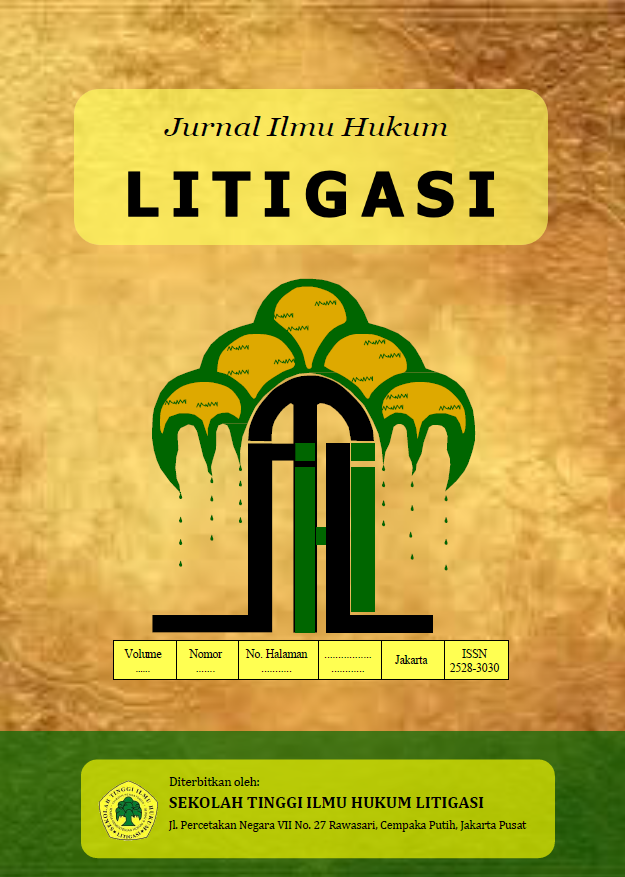 Jurnal Ilmu Hukum Litigasi